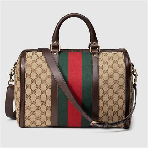 gucci vintage web original gg boston bag|gucci babouska boston bag.